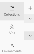 Postman add collections menu